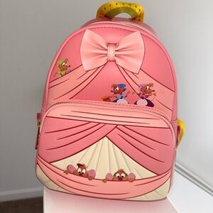 Lounge Disney Princess Cinderella Pink Dress Backpack